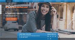 Desktop Screenshot of pointfamilydentistry.com